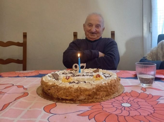 97 candeline per il partigiano Luciano Balilla Lagasco