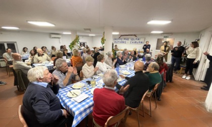 Cena degli Auguri per gli "Ommi de Ruinà", oltre cento i presenti