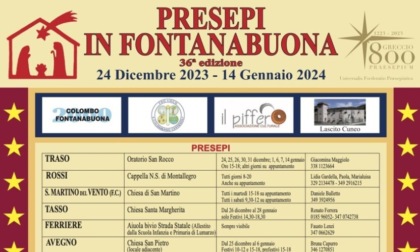 Domenica 24 dicembre al via il concorso "Presepi in Fontanabuona"