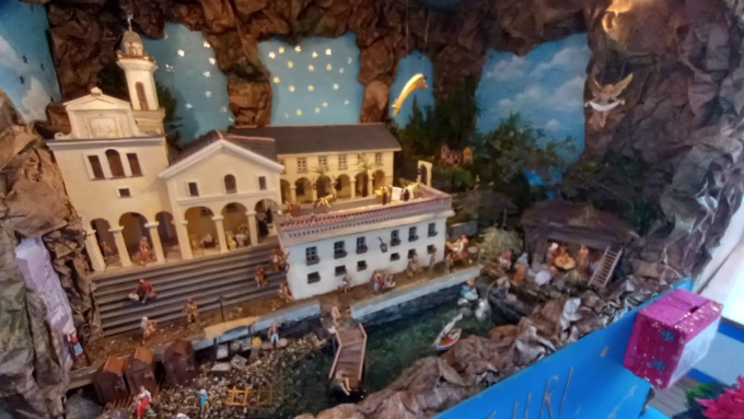 Allestito alle Clarisse il presepe del Circolo Pescatori Dilettanti