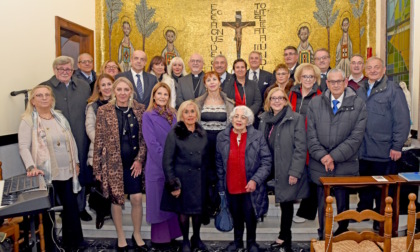 Service Club della Diocesi di Chiavari a raduno per gli auguri con il Vescovo