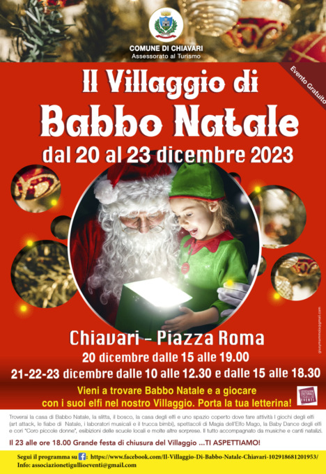 A Chiavari ritorna il Villaggio di Babbo Natale