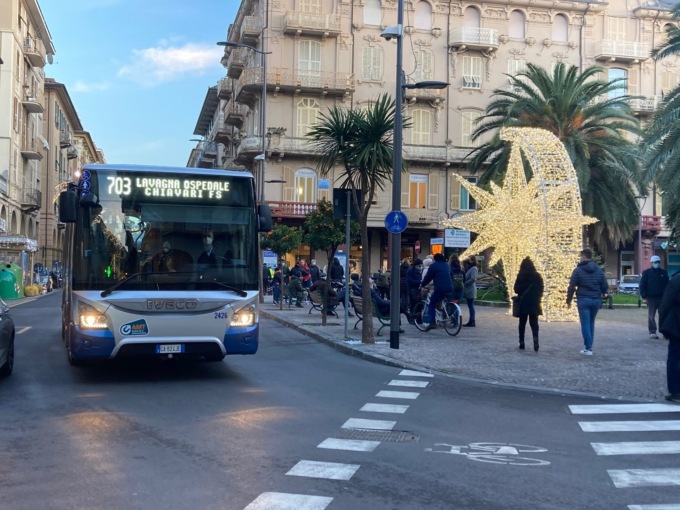 AMT, il servizio nelle festività natalizie