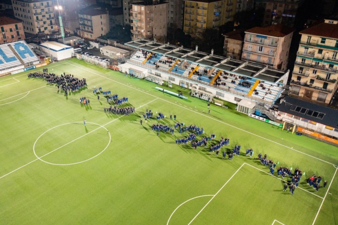 Virtus Entella, sabato al Comunale la festa di Natale del settore giovanile biancoceleste