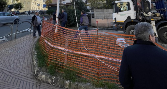 Recco, parte del Lungomare Bettolo chiuso per lavori