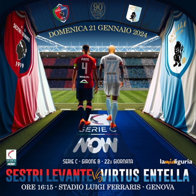 Conto alla rovescia per il Derby del Tigullio al Luigi Ferraris di Genova