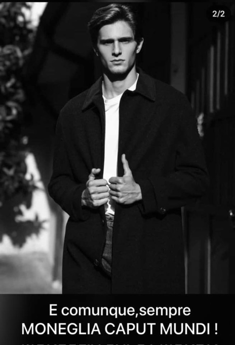 Enea Figini da Moneglia alle passerelle della Fashion Week di Milano