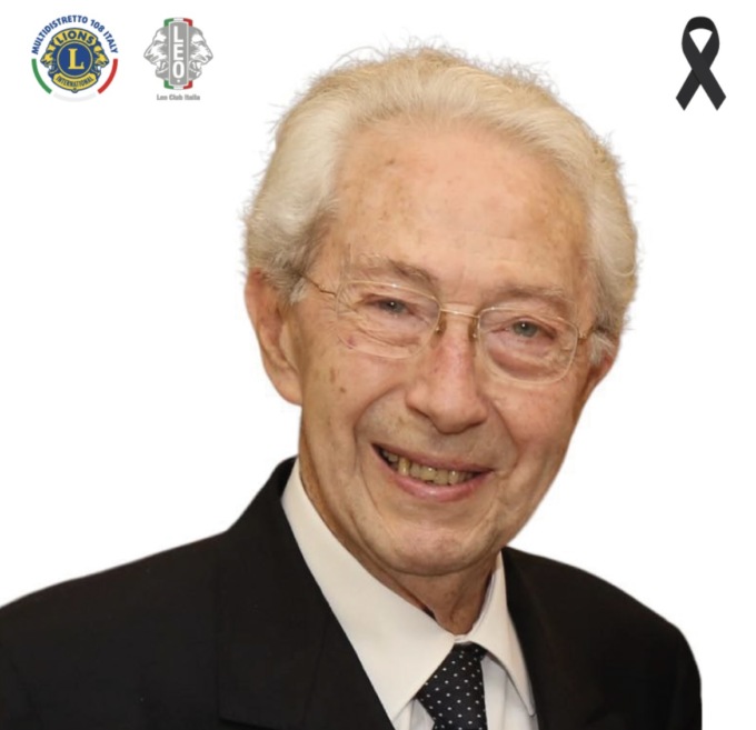 Lions del Tigullio in lutto per la scomparsa di Pino Grimaldi