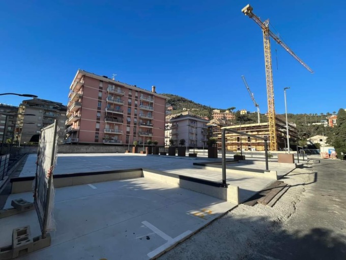 Quasi pronti 53 nuovi parcheggi a Chiavari