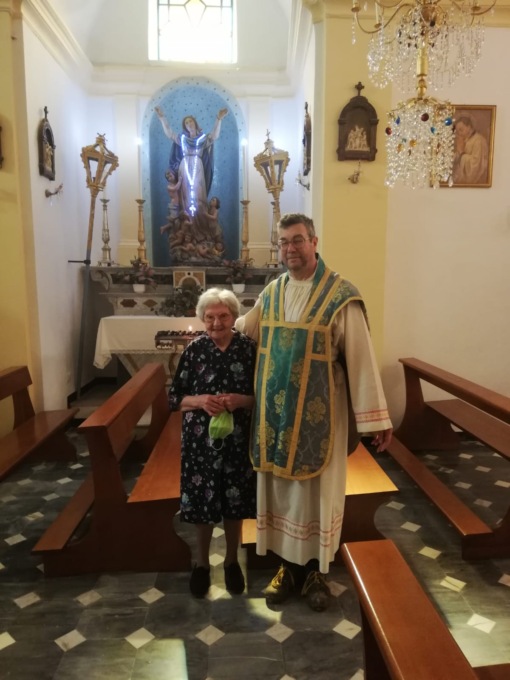 Calcinara festeggia Teresa Caprile per il suo 106esimo compleanno