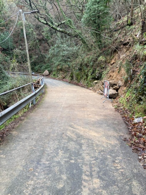 Rapallo, riaperta la strada per San Quirico