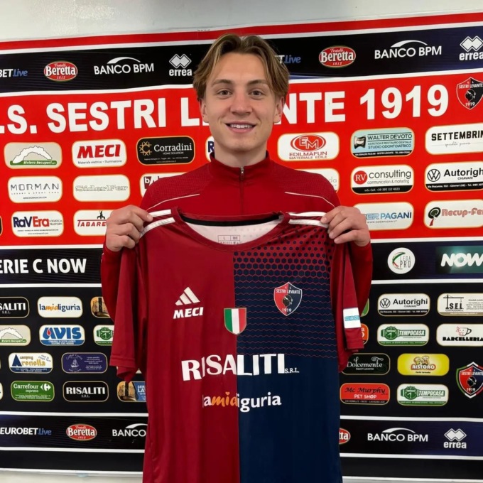 Nuovo centrocampista al Sestri, è Claudio Alexander Vaughn