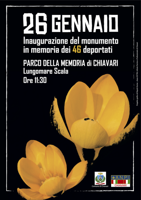 Chiavari inaugura un monumento in ricordo dei 46 ebrei del Tigullio deportati dai nazifascisti
