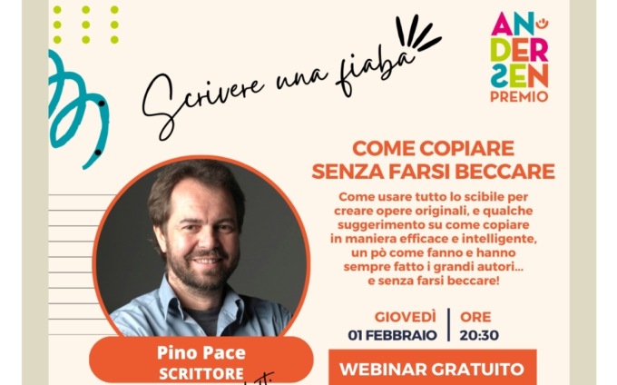 Scrivere una fiaba, webinar per adulti con Pino Pace