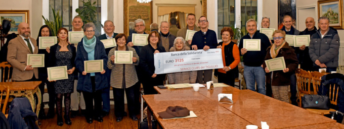 Cena degli auguri dei Service Club, oltre 3mila euro in beneficenza