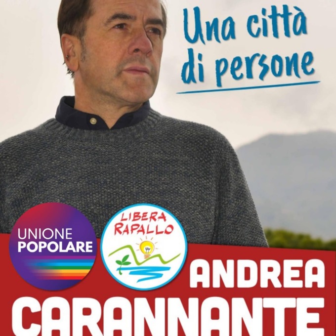 Rapallo, Tigullio Possibile sosterrà il candidato sindaco Andrea Carannante