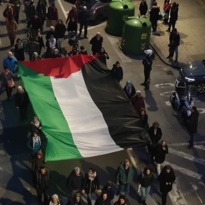 “Stop al genocidio”, grande partecipazione alla marcia a Chiavari