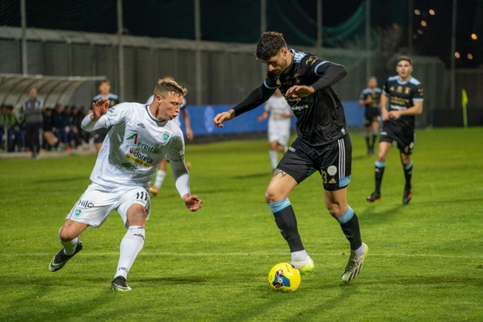 Olbia-Virtus Entella, un pareggio che lascia l’amaro in bocca