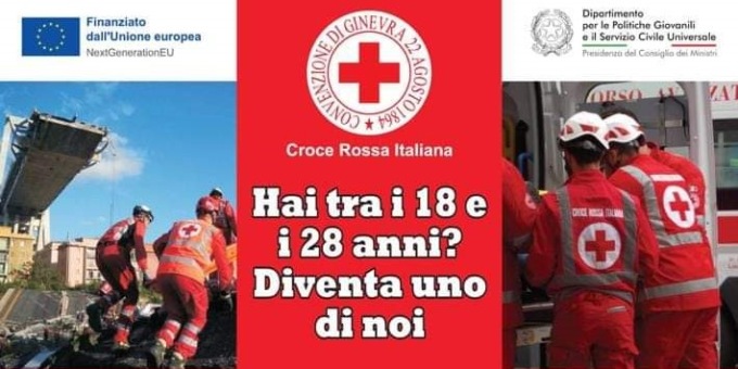 La Croce Rossa di Gattorna promuove il bando del Servizio Civile Universale