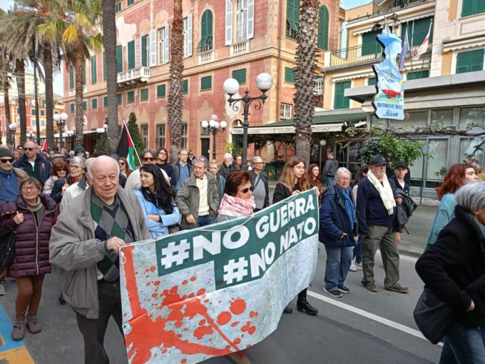 Stop al genocidio in Palestina, corteo a Sestri Levante