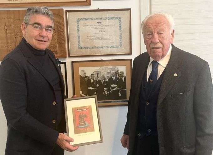 Giorno del Ricordo, il sindaco Gandolfo incontra Sandro Pellegrini