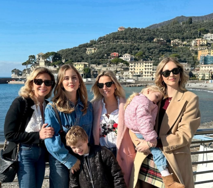 Weekend tra Recco e Portofino per Chiara Ferragni