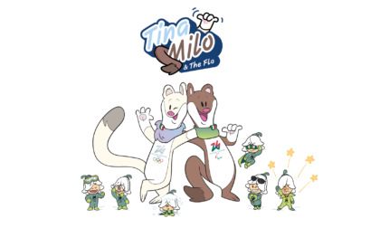 Debuttano a Sanremo Tina e Milo, mascotte dei Giochi Olimpici di Milano Cortina 2026