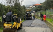 Lavori di asfaltatura avviati a Chiavari