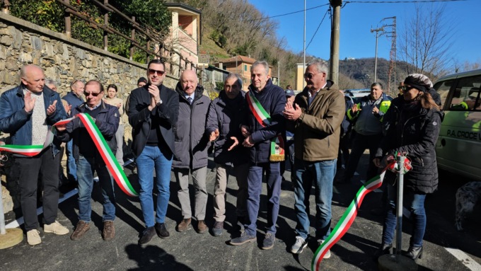 Riaperta via Gazzo a dieci anni dall’alluvione del 2014