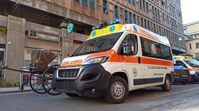 La Croce Verde chiavarese inaugura un nuovo mezzo di soccorso