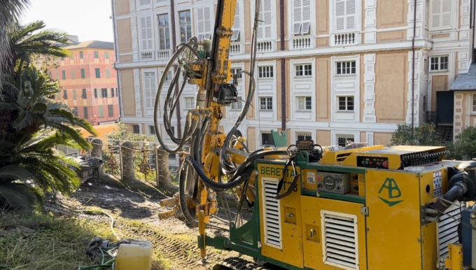 PNRR, lavori in corso al parco Villa Rocca di Chiavari