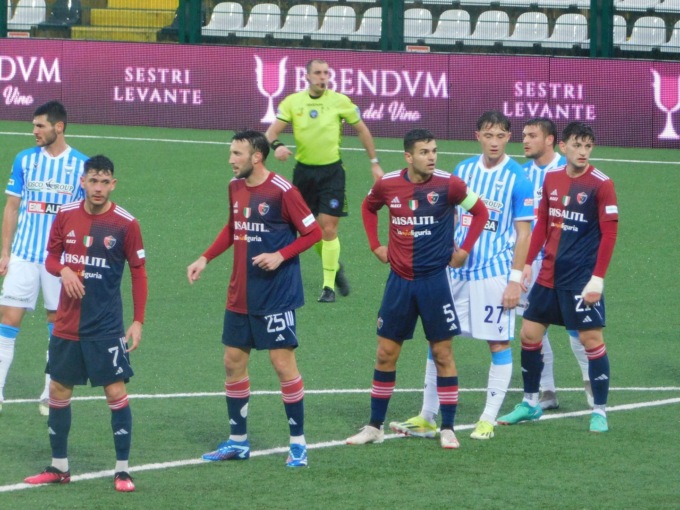 Sestri Levante sconfitto dalla Spal per 2-3
