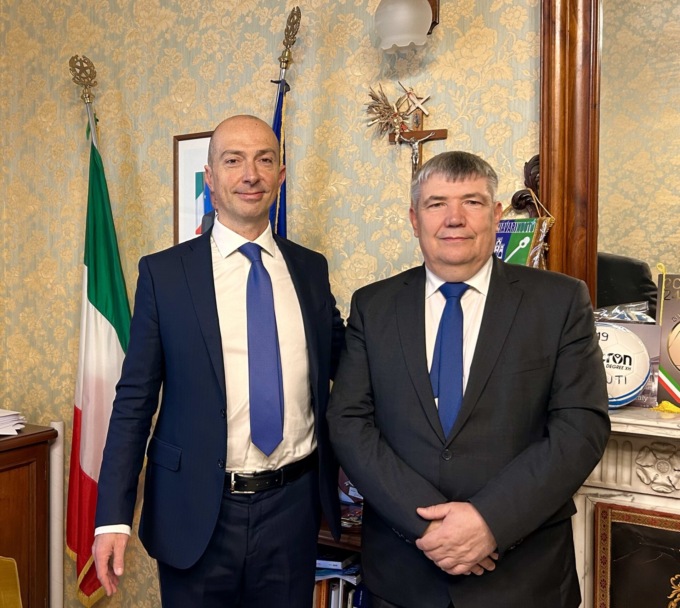 Messuti incontra l’Ambasciatore di Moldova Anatolie Urecheanu