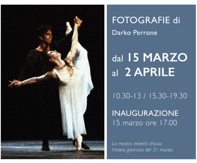 Sestri, venerdì 15 marzo inaugura la mostra “Danzando con Carla”