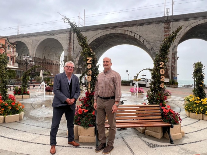 Borghi in fiore, l’assessore Sartori in visita a Zoagli