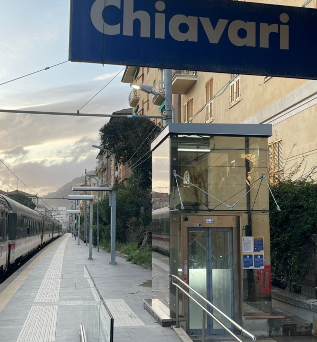 Stazione accessibile a Chiavari, in funzione due nuovi ascensori