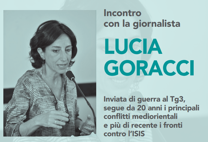Lucia Goracci a Recco, il racconto di un’inviata di guerra