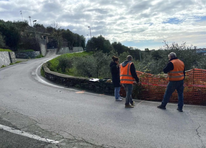 Via per Maxena, partito questa mattina il cantiere per il consolidamento