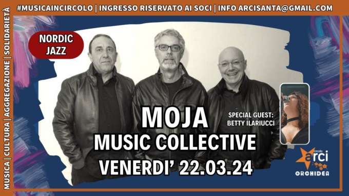 Moja Music Collective in concerto al Circolo Arci Orchidea