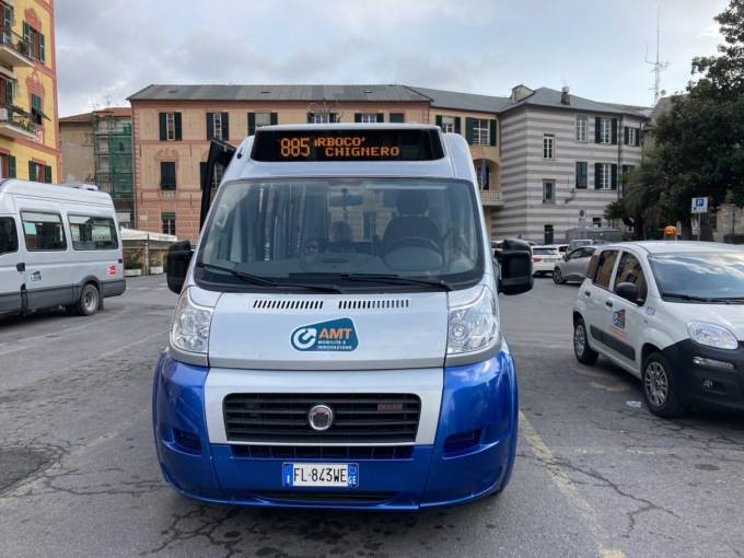 AMT, variazioni al servizio per le linee 885, 886 e 887