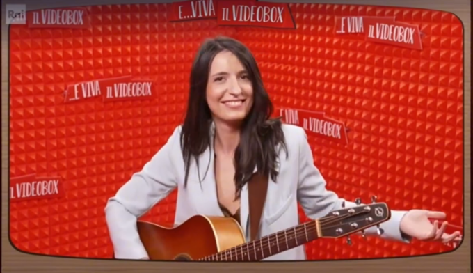 La cantante lavagnese Giulia Cancedda protagonista di “Viva il videobox” su Rai 2