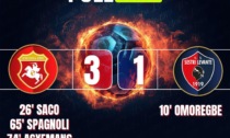 Serie C, Sestri Levante sconfitto ad Ancona