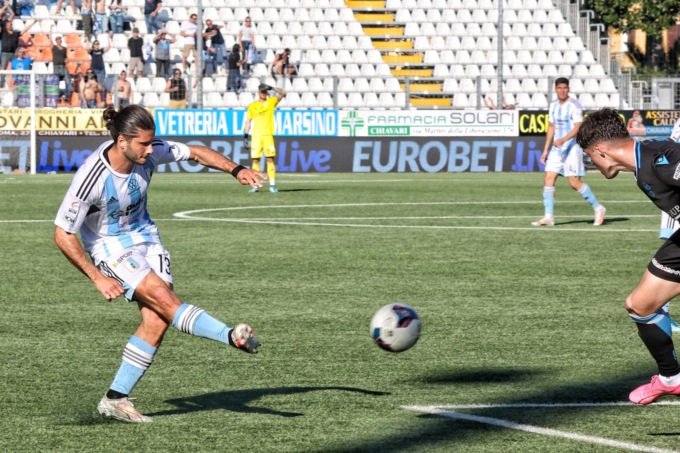 Virtus Entella battuta dalla Spal per 2 a 1