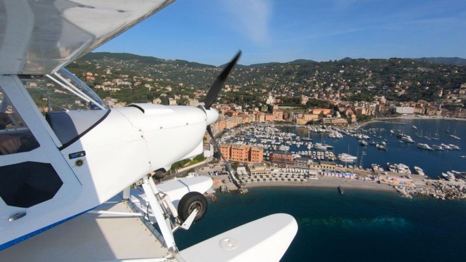 Torna l’idrovolante nei cieli di Santa Margherita Ligure