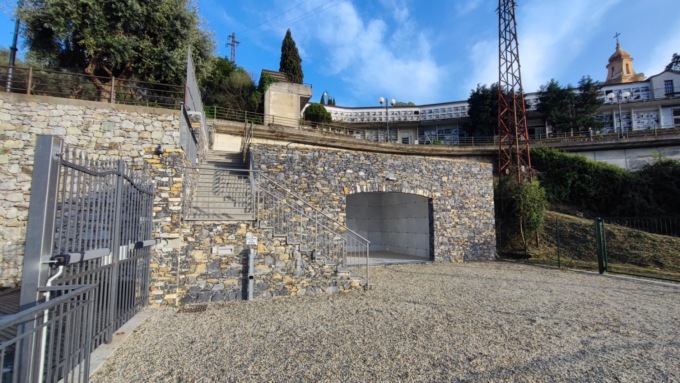 Zoagli, benedizione della nuova ala del cimitero di San’Ambrogio