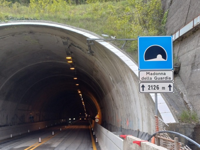 Riaperto fino al 5 maggio il traforo di Velva