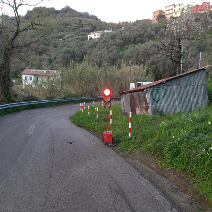 Sestri Levante, modifiche alla circolazione lungo la strada provinciale 88 di Montedomenico