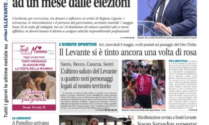 Il Nuovo Levante da oggi in edicola