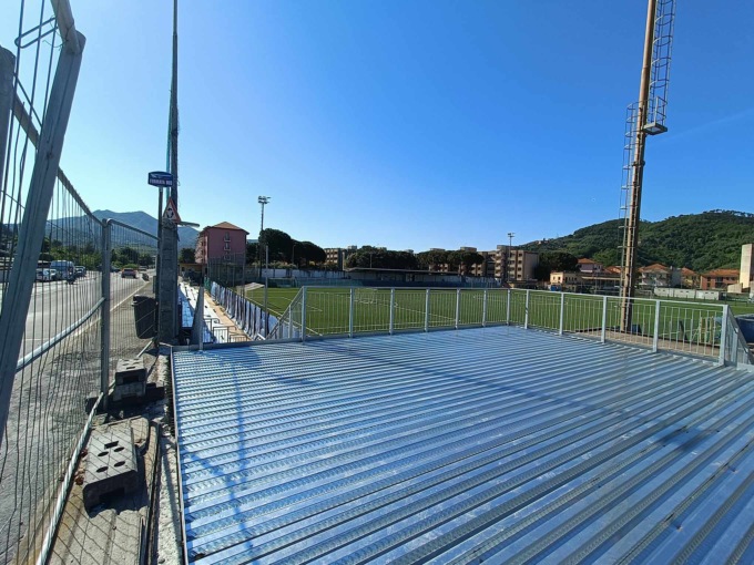 Lavori allo stadio Giuseppe Sivori, modifiche alla viabilità