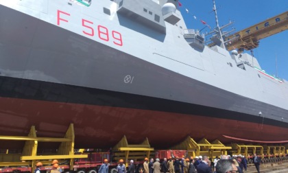 Fincantieri, varata la nuova nave Fremm "Emilio Bianchi"
